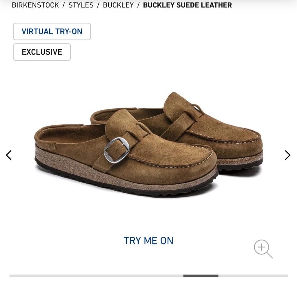 Birkenstock Buckley Suede Leather - Tea
